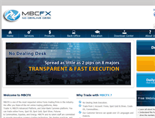 Tablet Screenshot of mbcfx.com